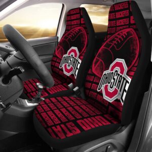 NCAA Ohio State Buckeyes Car Seat Covers The Victory 1