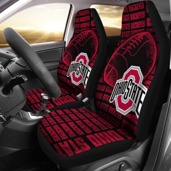 NCAA Ohio State Buckeyes Car Seat Covers The Victory