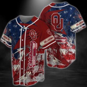 NCAA Oklahoma Sooners Baseball Jersey…