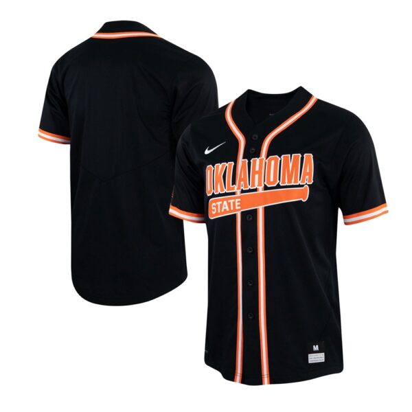 NCAA Oklahoma State Cowboys Baseball Jersey Black