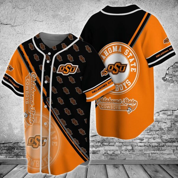 NCAA Oklahoma State Cowboys Baseball Jersey Shirt Streetwise Homerun