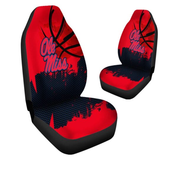 NCAA Ole Miss Rebels Car Seat Covers Drive in Collegiate Comfort