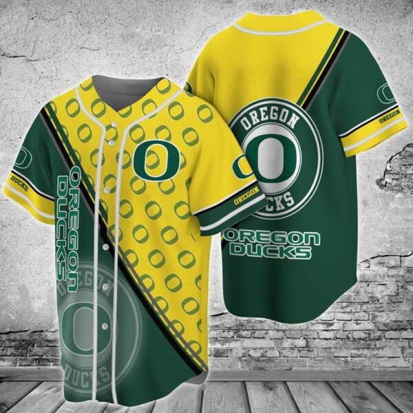 NCAA Oregon Ducks Baseball Jersey Shirt Streetwise Homerun