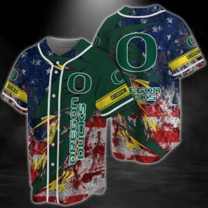 NCAA Oregon Ducks Baseball Jersey…