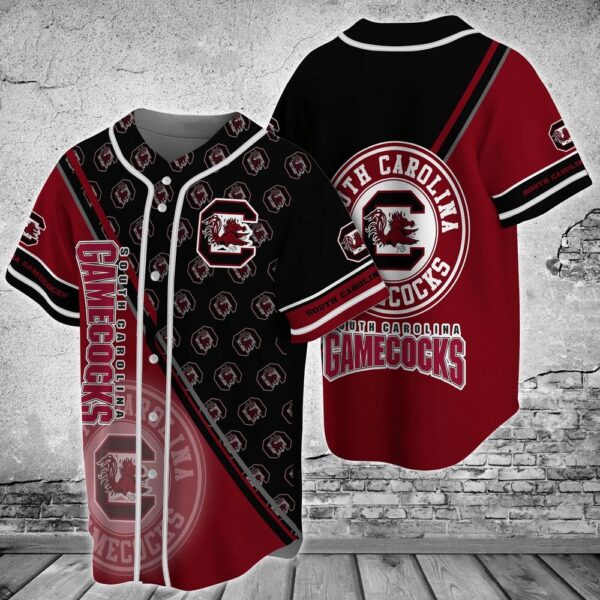 NCAA South Carolina Gamecocks Baseball Jersey Shirt Streetwise Homerun