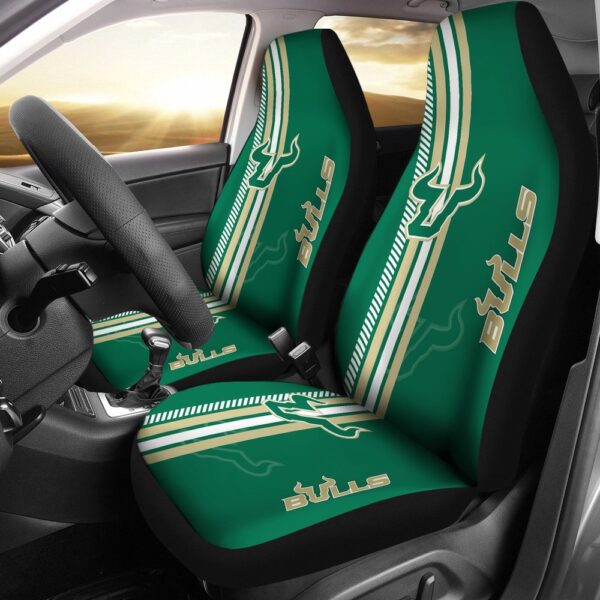 NCAA South Florida Bulls Car Seat Covers Auto Fashion for Enthusiasts