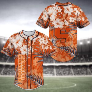 NCAA Syracuse Orange Baseball Jersey…