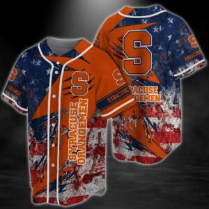 NCAA Syracuse Orange Baseball Jersey…