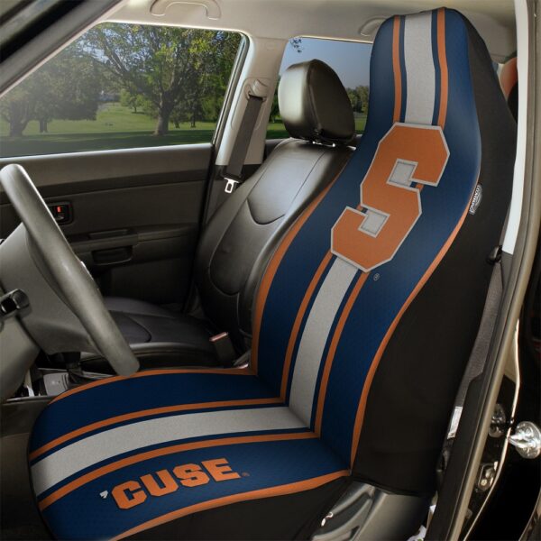 NCAA Syracuse Orange Car Seat Covers Ride in Fandom Bliss