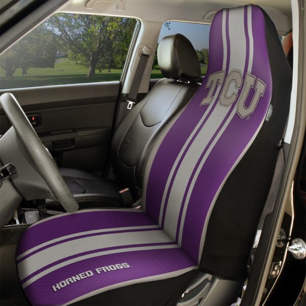 NCAA TCU Horned Frogs Car Seat Covers Universal