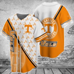 NCAA Tennessee Volunteers Baseball Jersey…