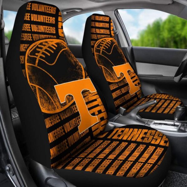 NCAA Tennessee Volunteers Car Seat Covers Ride in Fandom Bliss