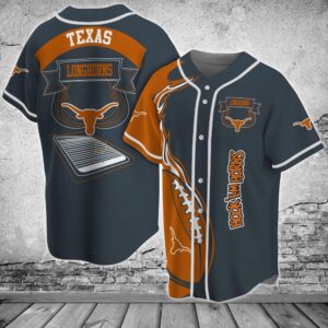 NCAA Texas Longhorns Baseball Jersey…