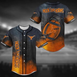 NCAA Texas Longhorns Baseball Jersey…