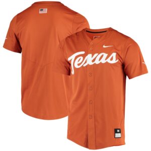 NCAA Texas Longhorns Baseball Jersey…