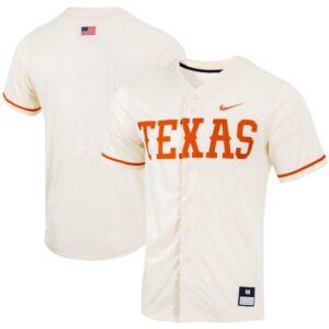 NCAA Texas Longhorns Baseball Jersey…