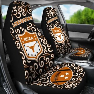 NCAA Texas Longhorns Car Seat Covers Team Spirit Auto Essentials 2