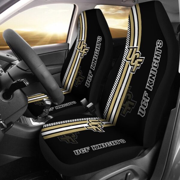 NCAA UCF Knights Car Seat Covers Drive with Team Allegiance