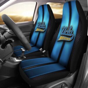 NCAA UCLA Bruins Car Seat Covers Black Blue 1