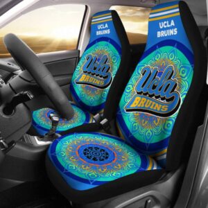 NCAA UCLA Bruins Car Seat Covers Blue Green 1