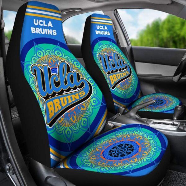 NCAA UCLA Bruins Car Seat Covers Blue Green