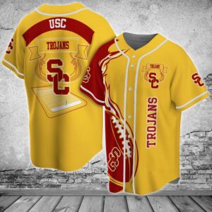 NCAA USC Trojans Baseball Jersey…