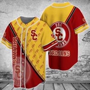 NCAA USC Trojans Baseball Jersey…