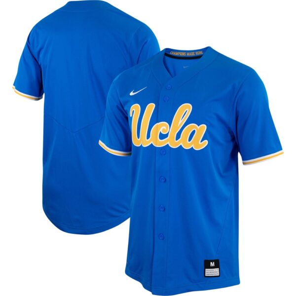 NCAA Ucla Bruins Baseball Jersey Blue