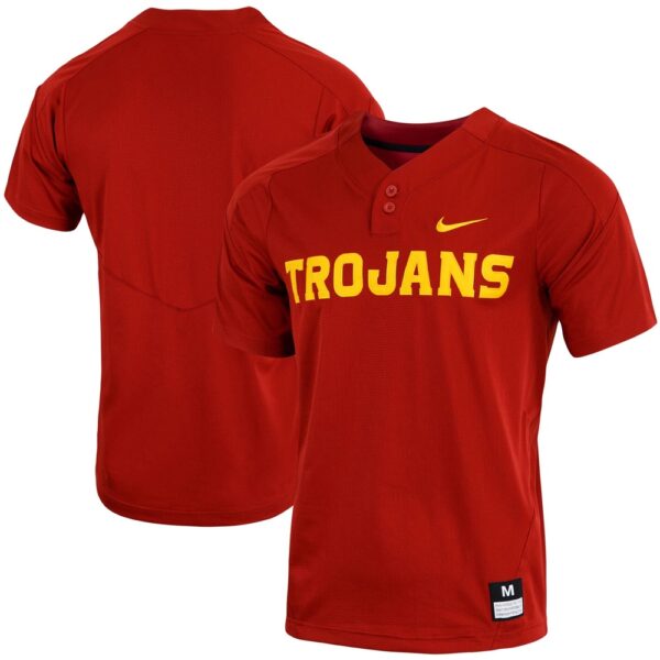 NCAA Usc Trojans Baseball Jersey Shirt Streetwise Victory Vibes