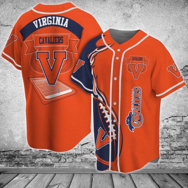 NCAA Virginia Cavaliers Baseball Jersey Shirt Classic