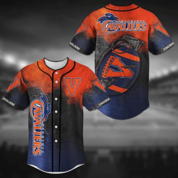 NCAA Virginia Cavaliers Baseball Jersey Shirt Diamond Dreams Chic