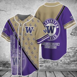 NCAA Washington Huskies Baseball Jersey…