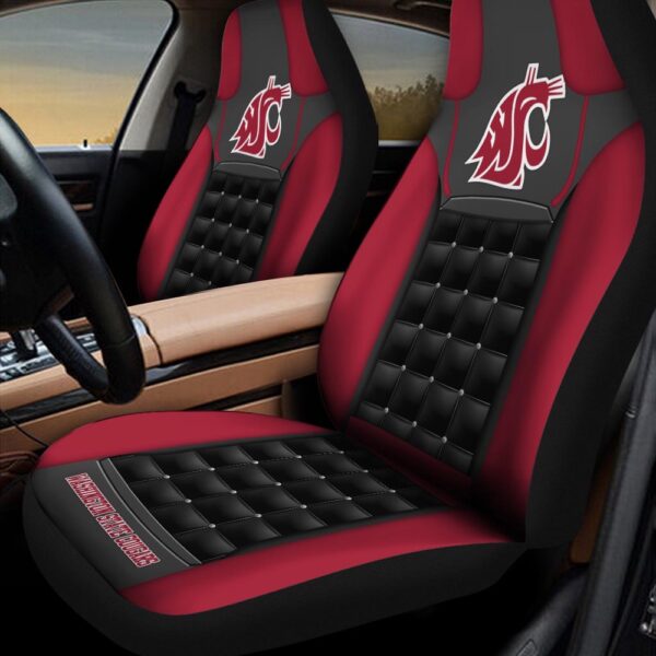 NCAA Washington State Cougars Car Seat Covers Team Allegiance Auto Gear