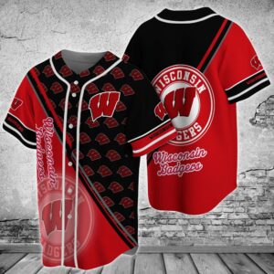 NCAA Wisconsin Badgers Baseball Jersey…