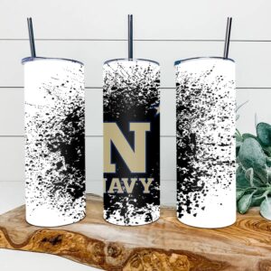 Navy Midshipmen Skinny Tumbler Collegiate…