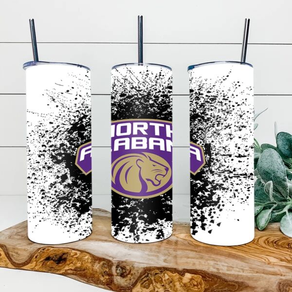 North Alabama Lions Skinny Tumbler Collegiate Elegance Sips