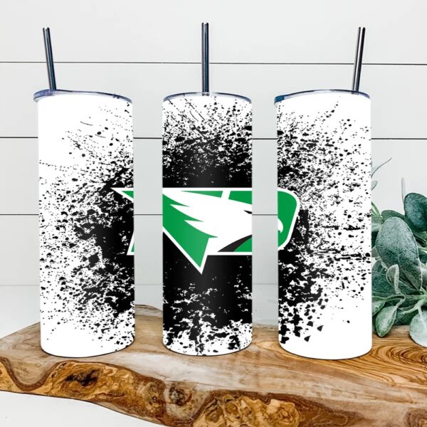 North Dakota Fighting Hawks Skinny Tumbler Collegiate Elegance Sips