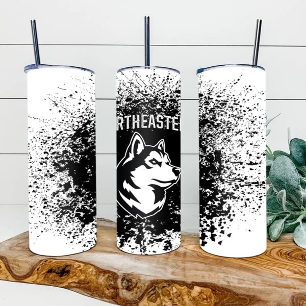 Northeastern Huskies Skinny Tumbler Collegiate Elegance Sips