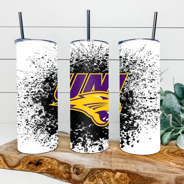 Northern Iowa Panthers Skinny Tumbler Collegiate Elegance Sips