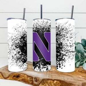 Northwestern Wildcats Football Skinny Tumbler…