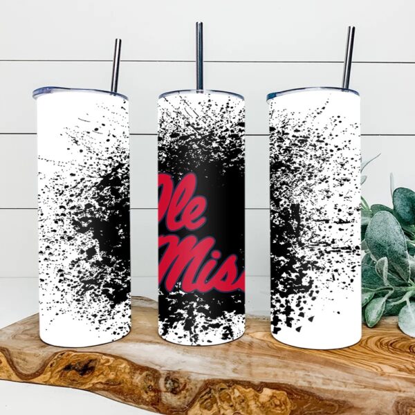 Ole Miss Rebels Football Skinny Tumbler Collegiate Elegance Sips