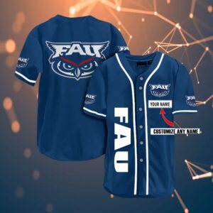 Personalized NCAA Florida Atlantic Baseball…