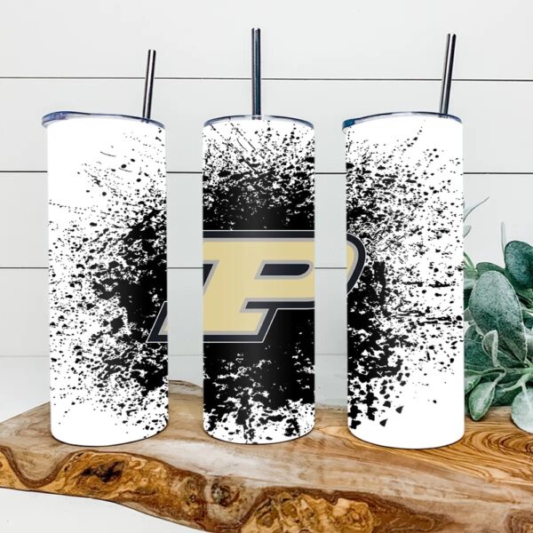 Purdue Boilermakers Football Skinny Tumbler Collegiate Elegance Sips