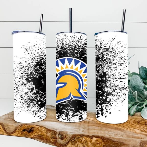 San Jose State Spartans Football Skinny Tumbler Collegiate Elegance Sips