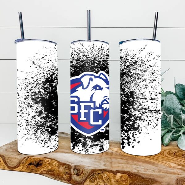 St Francis Brooklyn Terriers Skinny Tumbler Collegiate Elegance Sips