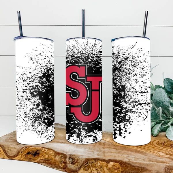 St John’s Red Storm Skinny Tumbler Collegiate Elegance Sips