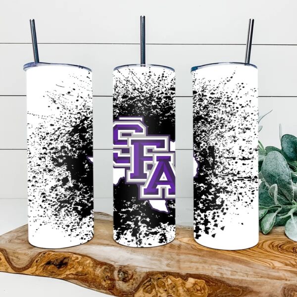 Stephen F. Austin Lumberjacks Skinny Tumbler Collegiate Elegance Sips