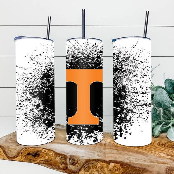 Tennessee Volunteers Football Skinny Tumbler Collegiate Elegance Sips