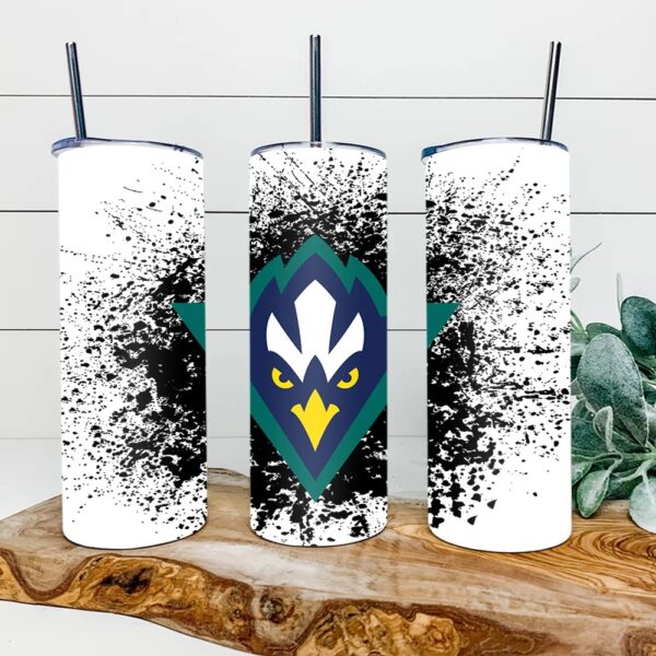 UNC Wilmington Seahawks Skinny Tumbler Collegiate Elegance Sips