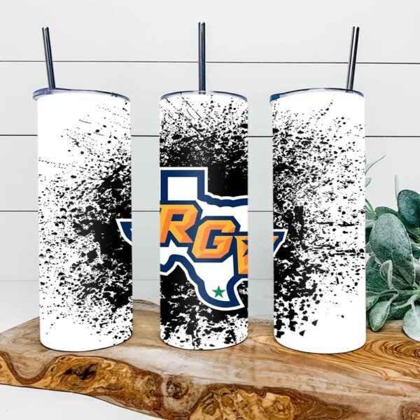 UT Rio Grande Valley Vaqueros Skinny Tumbler Collegiate Elegance Sips